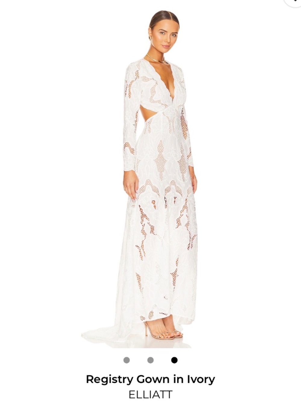 Elliat White Lace Dress- Bridal